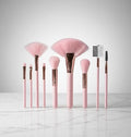 GR - Professional Pink Makeup Brush Set